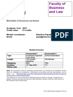 ACFI2393 Module Handbook 2022