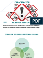 CAPACITACIÓN NOM 018 STPS 2015