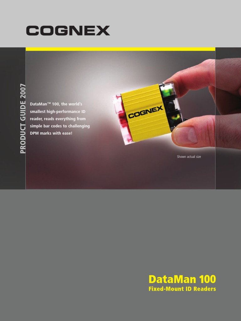 Dataman 100 | PDF | Barcode | Qr Code