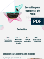 Locucion para Comerciales de Radio