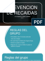 SESION 1 Y 2 Prevencion de Recaidas