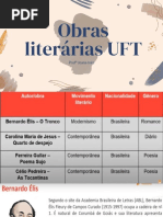 Aula Slide - Obras Literárias UFT