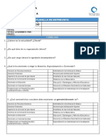 Planilla de Entrevista Posgrado