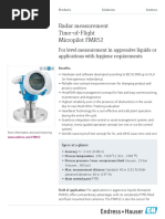 Endress-Hauser Micropilot FMR52 EN