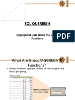 10.SQL Queriesaggregate Functions