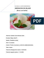 Elaboracion de Helado Arroz Con Leche-1