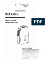 Manual de Utilizare EcoAir ECO DC12 (12 Pagini)