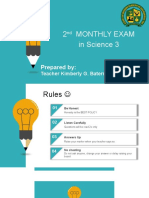 1st Quarterlyly Exam Science 3 3