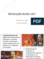 Revolução Russa 1917 (Júlio)