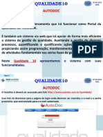 Programa QUALIDADE 10 - Autodoc