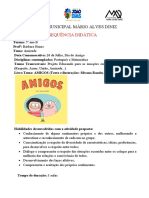 Sequência Didática Dia Do Amigo - Execução