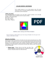 Color Mixing Methods