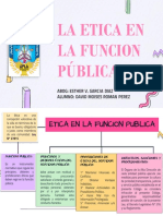 La Etica en La Funcion Publica