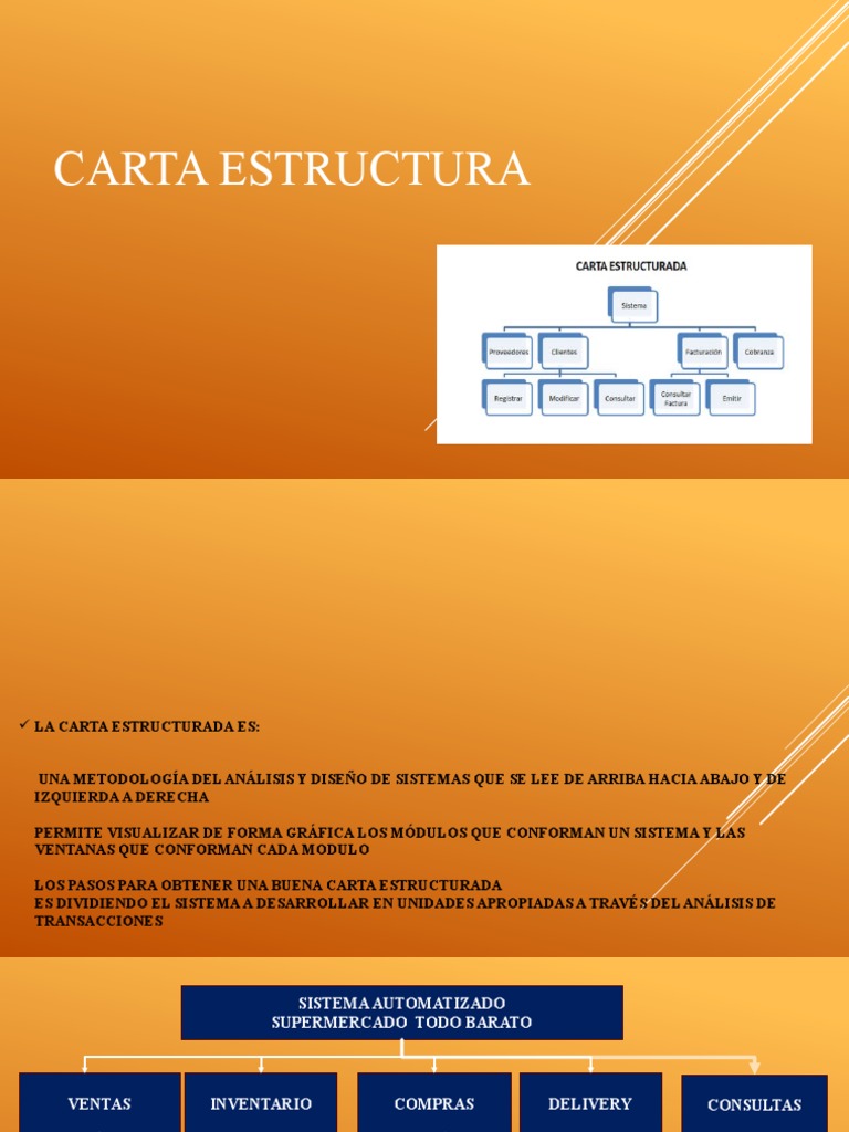 Carta Estructurada | PDF | Informática | Tecnologías de la información