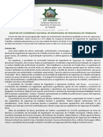 Congresso Nacional de Engenharia de Segurança do Trabalho