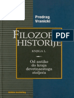 Predrag Vranicki - FILOZOFIJA HISTORIJE I