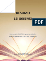 Ebook Resumo Lei 8666-93