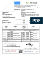 Contrato de transporte entre Reisen Grupo Empresarial y Gerencia del Poder Colombia