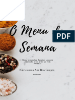 Menu Semanal #10