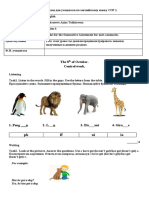 3 Grade Summative Assessment For The Unit1