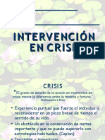 E Intervención en Crisis