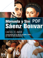(Coleccion Bicentenario Carabobo 100) Sáenz, Manuela y Simón Bolívar - Cartas de Amor