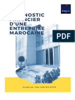 Rapport Diagnostic Financier D'une Entreprise Marocaine