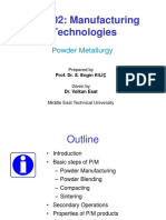 MECH202 - 2022-23 FALL - L04 - Powder Metallurgy