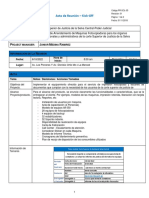 Acta de Implementación