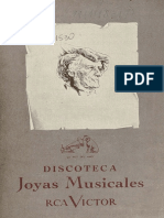 Indice de La Discoteca de Joyas Musicales RCA Victor