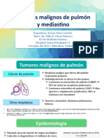 Tumores Malignos de Pulmon y Mediastino