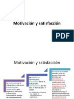 Motivación y Satisfacción