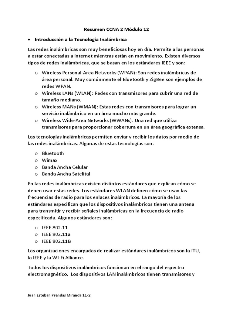 Resumen ccna 2 m dulo 12 juan prendas pdf punto de acceso