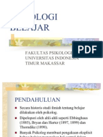 Psikologi Belajar