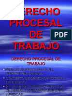 Derecho Procesal de Trabajo