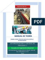 1 - MANUAL - Primera Unidad - AUTOMATIZACION - I