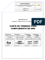 Plan de Trabajo Corte de Terreno para Cumplimiento de DMS - ABENGOA