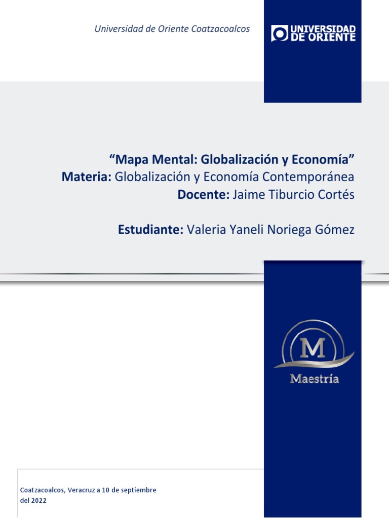 Mapa Mental sobre la Globalización | PDF | Globalización | Pobreza