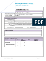 CBC-SITXCCS006-A1-V2020 Customer Service Assessment