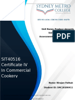 SITHPAT006 Assessment Task 1 SMC20200411