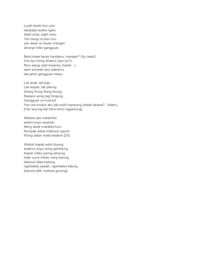 Sakit Rindu Pdf