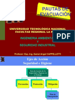 Plan de Emergencia - Evacuación - IAySI 2016 - Alumnos