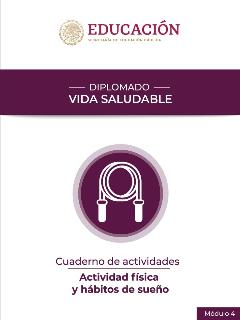 Cuaderno de Actividades - Modulo 4 | PDF | Dormir | Enfermedades ...