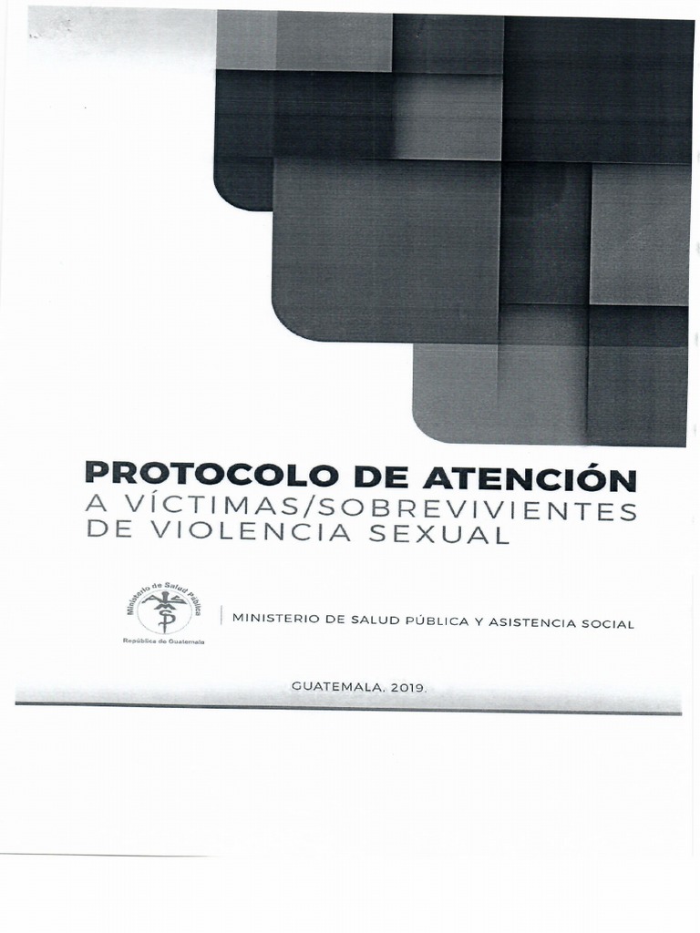 Protocolo de Atención A Victimas-Sobrevivientes de Violencia Sexual | PDF