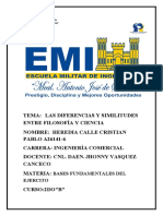 Las Diferencias y Similitudes Entre Filosofía y Ciencia.-1