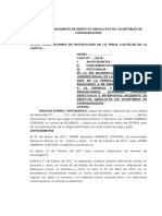 Incidente de Defectos Absolutos No Suceptibles de Convalidacion