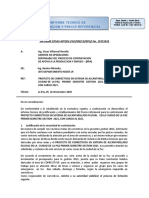 Informe Correctivos Pluvial 2021