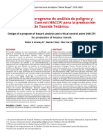 Texto Del Artículo de Sistema HACCP UCV 2018