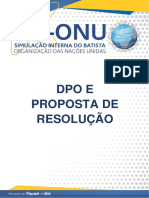 DPO e RESOLUÇÃO - SIBONU