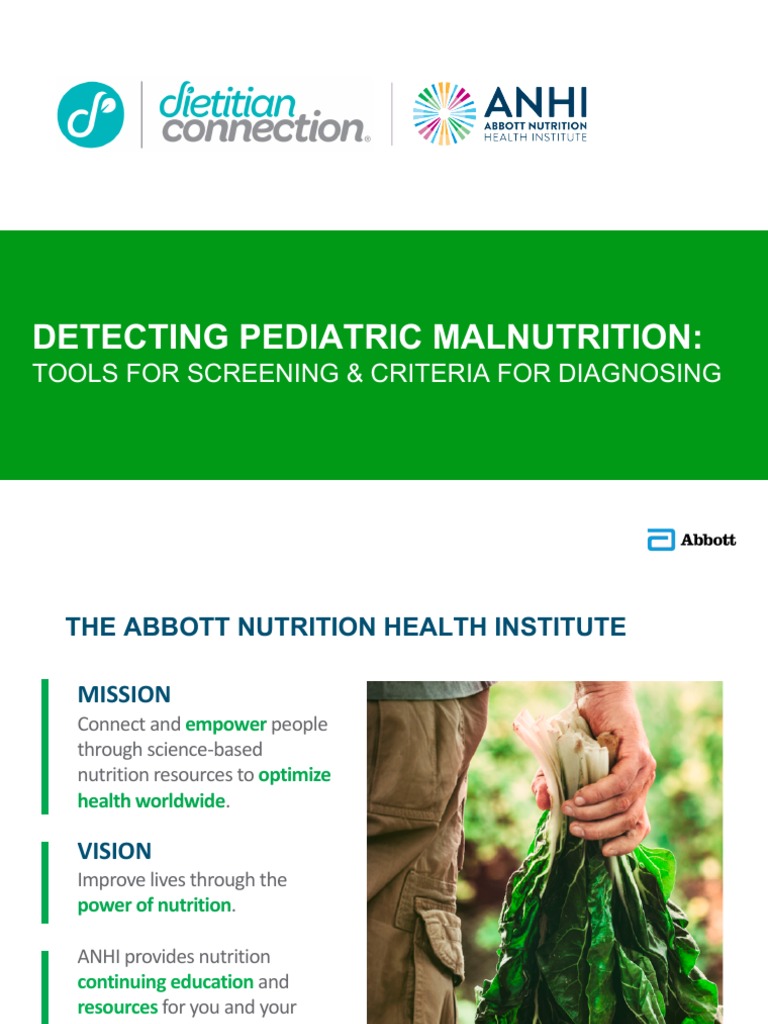Detecting Pediatric Malnutrition inar 2 Updated Feb 2020 PDF